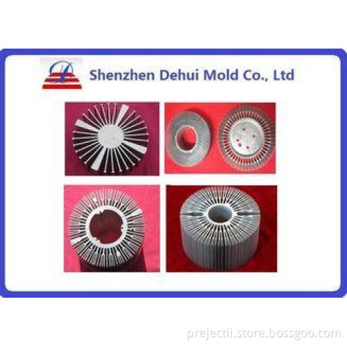 Customized Heat Sink Aluminum Extrusion Profiles For LED An